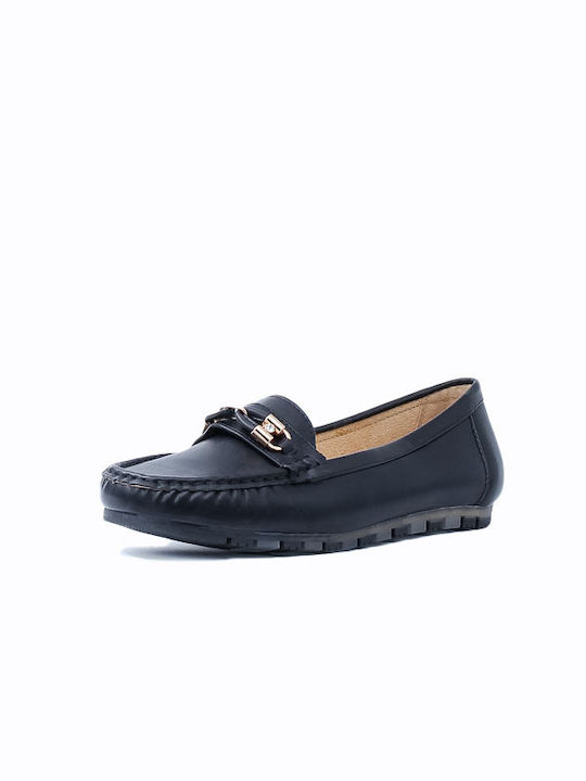 Super Mode Women's Loafers in Black Color