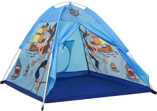 vidaXL Kids Play Tent Tunnel Blue