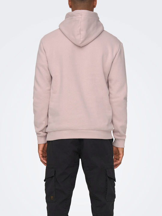 Only & Sons Pink with Hood