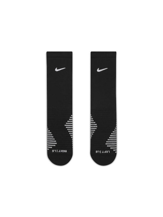 Nike Strike Ποδοσφαιρικές Κάλτσες Μαύρες 1 Ζεύγος