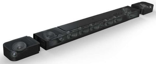JBL Bar 1300 Soundbar 11.1.4 Bluetooth, HDMI și Wi-Fi 650W cu Telecomanda Negru