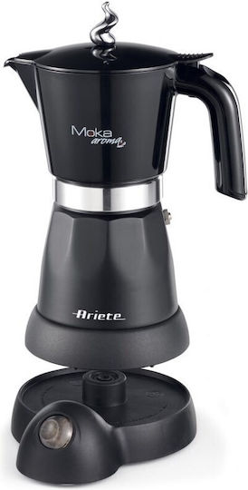 Ariete Mokina Μπρίκι Espresso 4cups Μαύρο