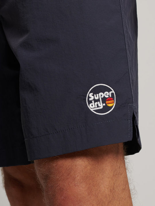 D2 Ovin Vintage Men's Swimwear Shorts FRENCH Navy