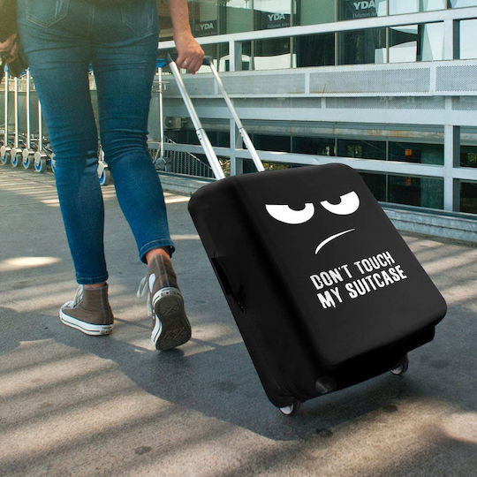 KWmobile Don't Touch My Suitcase L / 25 - 28" Black