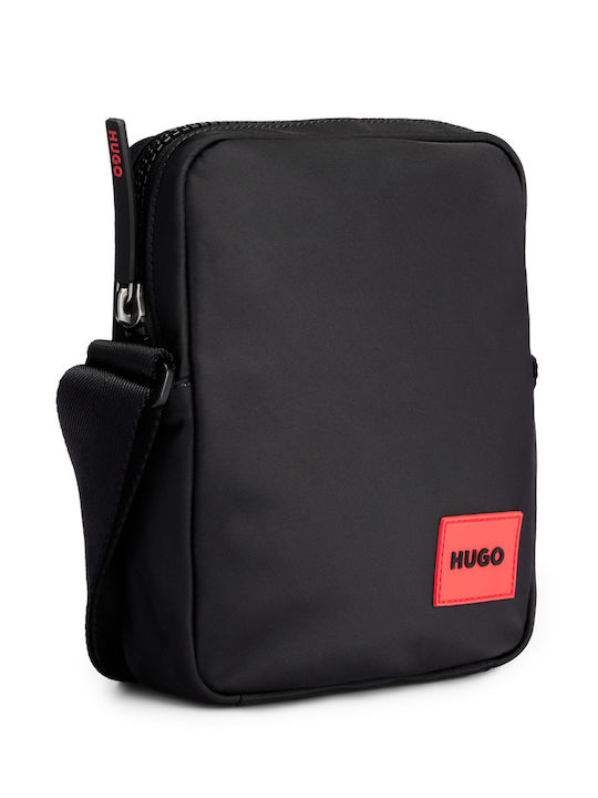 Ethon Herrentasche Schulter / Crossbody Schwarz