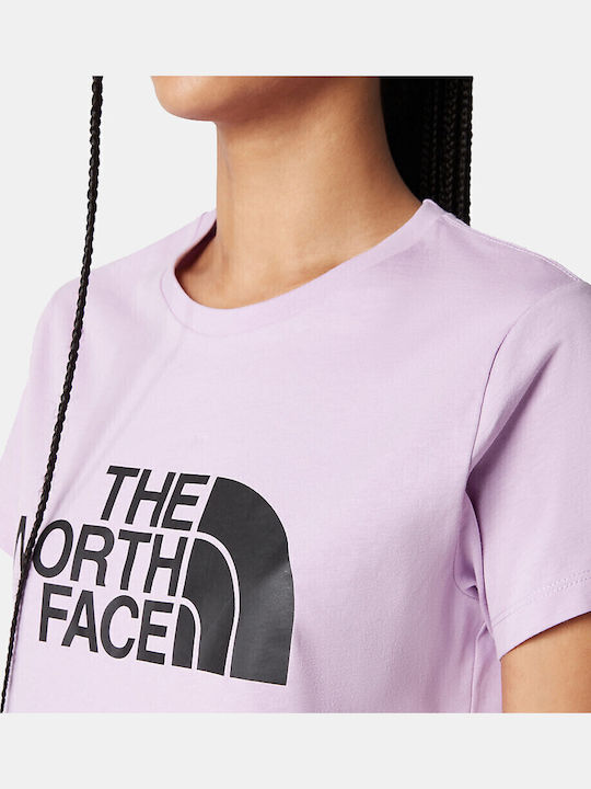 Easy Γυναικείο Αθλητικό T-shirt Μωβ