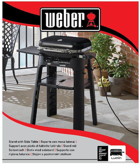 Weber Grill Stand with Side Table for Weber Lumin®