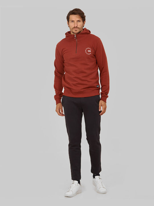 Modern Fit Bordeaux Basefield Red Sweatshirt ALL DAY