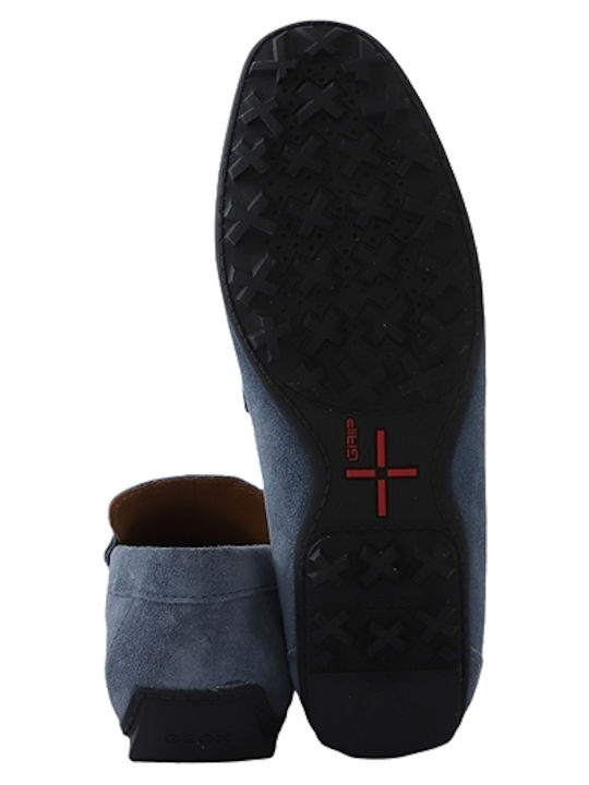 Kosmopolis Ανδρικά Loafers σε Μπλε Χρώμα