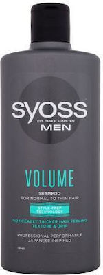 Syoss Men Volume Shampoos Volumen für Normal Haare 1x440ml