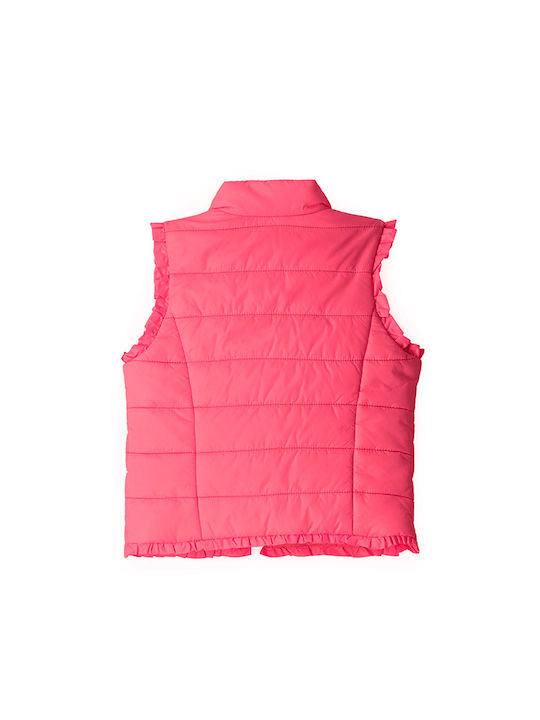 Original Marines Kids Casual Jacket Sleeveless short Fuchsia