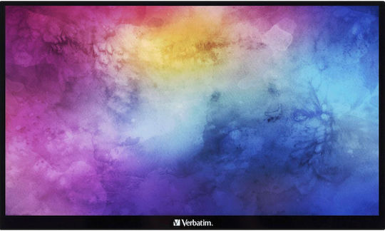 Verbatim PMT-15 IPS HDR Touch Φορητό Monitor 15.6" FHD 1920x1080 με Χρόνο Απόκρισης 6ms GTG