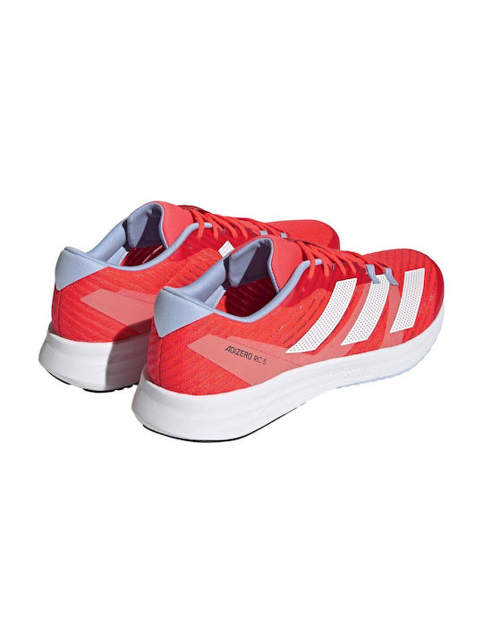Adizero RC 5 Herren Sportschuhe Laufen Rot
