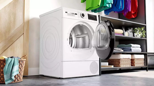 Bosch Serie 6 Στεγνωτήριο 9kg με Αντλία Θερμότητας