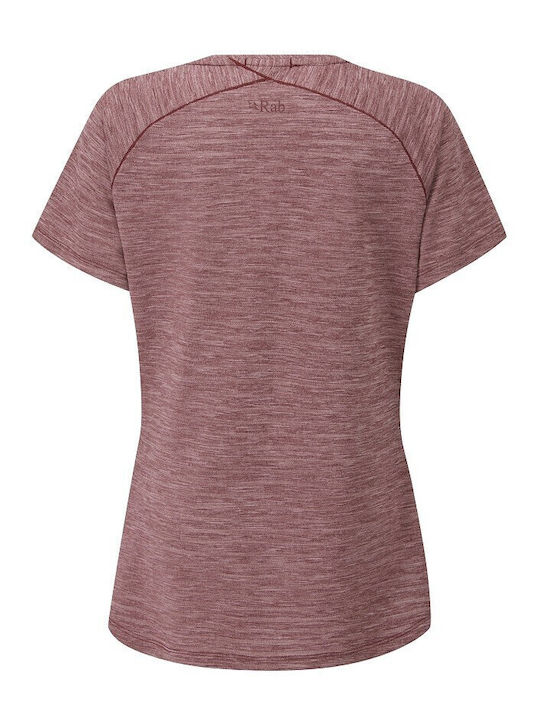 Women's Athletic T-shirt Purple