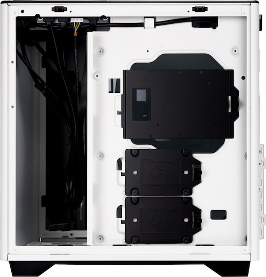 In Win A5 Gaming Midi Tower Κουτί Υπολογιστή με Πλαϊνό Παράθυρο Λευκό