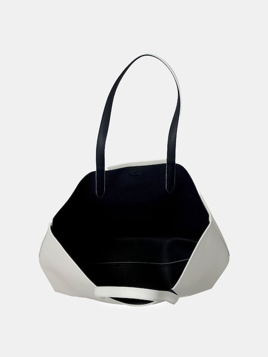 Set Women's Bag Shopper Shoulder White