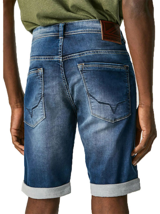 Pepe Jeans Jack Herrenshorts Jeans Blau