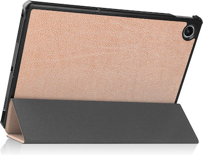 Sonique Flip Cover Piele artificială Rezistentă Rose Gold (Lenovo Tab M10 Plus 10.6" Generația a 3-a)