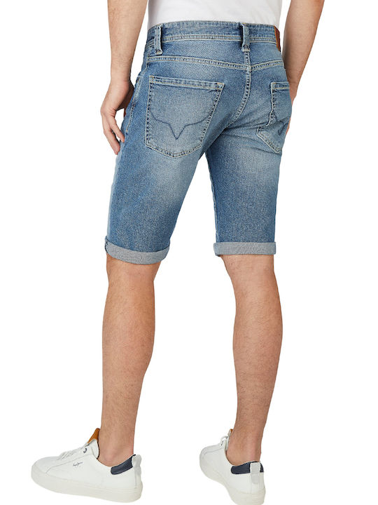 Pepe Jeans Cash Herrenshorts Jeans Blau