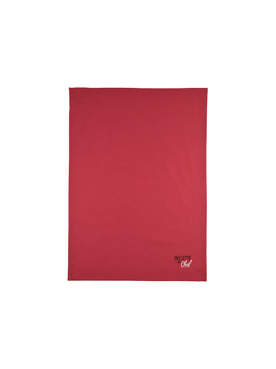 Duo Geschirrtuch aus 100% Baumwolle Rouge / Lin 70x50cm 2Stück