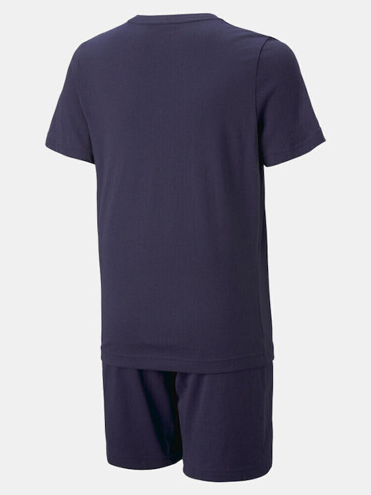 PUMA Kids Set With Navy Blue Shorts 2 Pieces