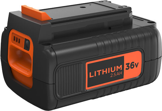 Black & Decker Werkzeugbatterie Lithium 36V mit Kapazität 2.5Ah