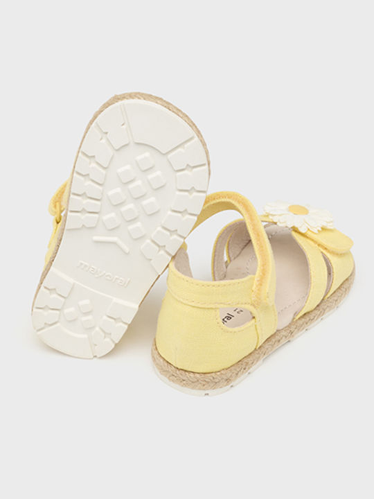 Kinder Sandalen Gelb