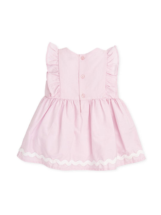 Tutto Piccolo Kids Dress Sleeveless Pink