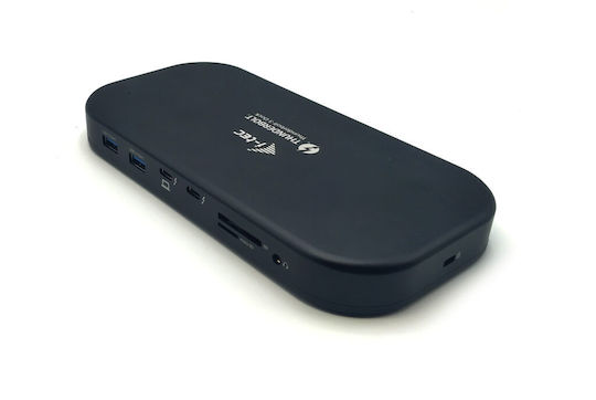 i-tec Thunderbolt 3 Docking Station με HDMI 4K PD Ethernet και συνδεση 2 Οθονών Μαύρο (TB3HDMIDOCKPD)