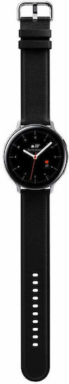 Samsung Galaxy Watch Active2 Stainless Steel 44mm Waterproof with Heart Rate Monitor (Black)