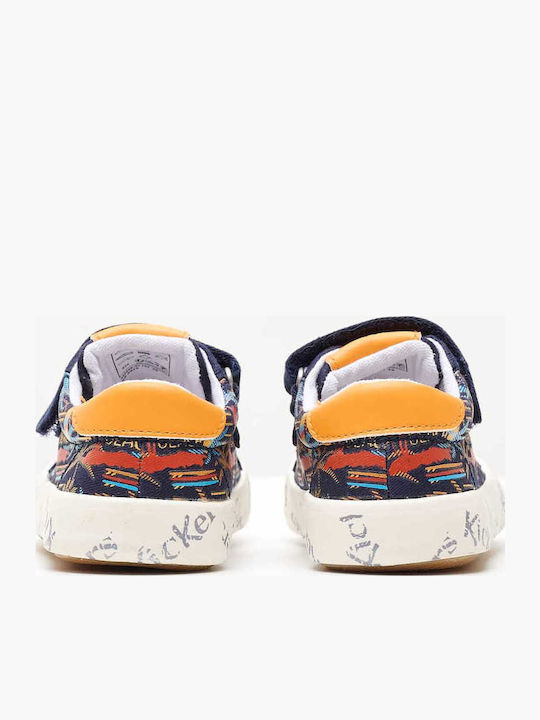 Gody Παιδικά Sneakers με Σκρατς Μπλε