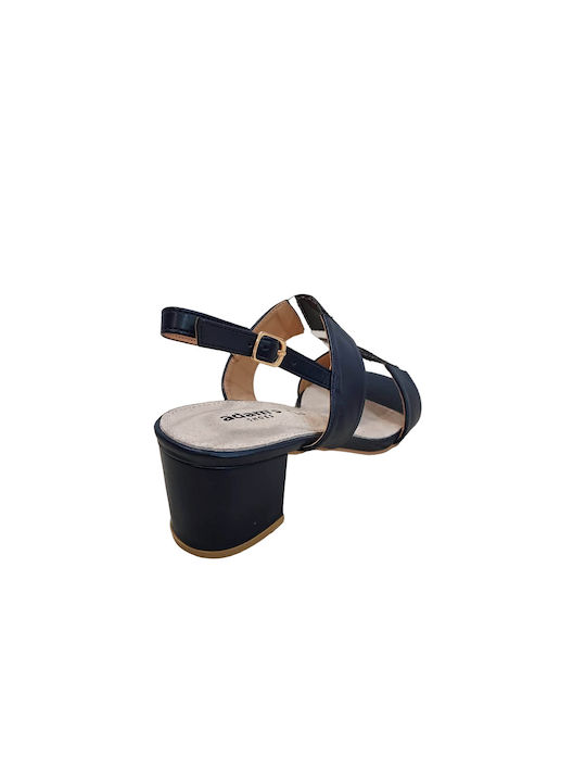 Adam's Shoes Women's Sandals Anatomic In Navy Blue Colour