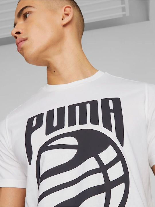 PUMA Posterize T-shirt Λευκό