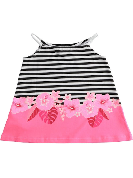 iDO Kids Dress Striped Sleeveless Multicolour