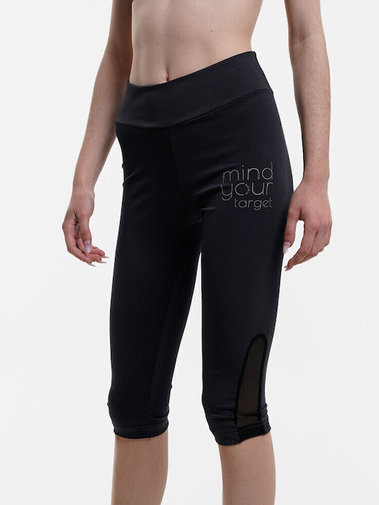 Women's Capri Training Legging Gray