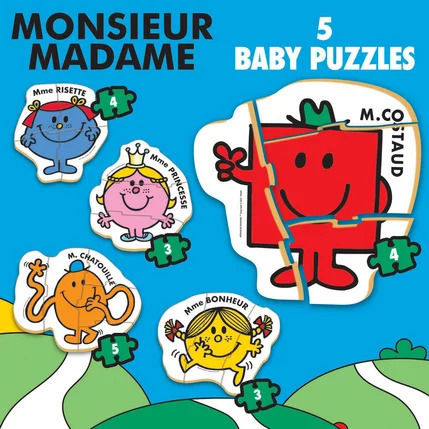 Παιδικό Puzzle Μικροί Κύριοι & Μικρές Κυρίες για 2+ Ετών 19pcs Educa