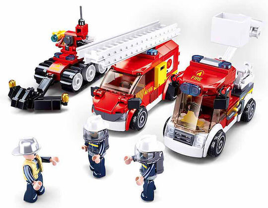 Sluban Blocks Fire Brigade Set for 6 - 12 Years 490pcs