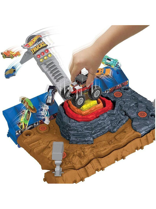 Easter Candle Monster Truck Arena World Bone Shaker for 4+ Years Hot Wheels