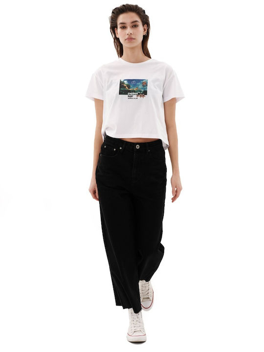 Women's Crop T-shirt White