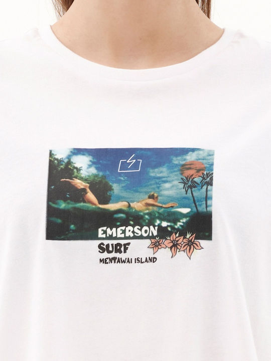 Women's Crop T-shirt White