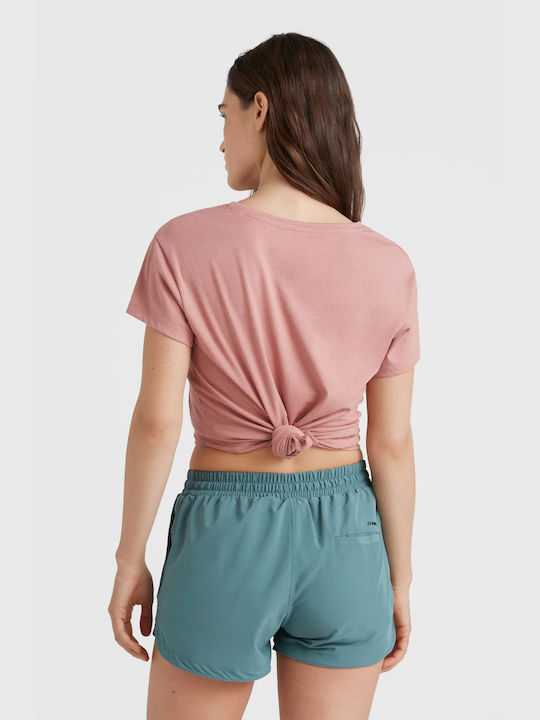 O'neill Essentials Γυναικείο T-shirt Ροζ