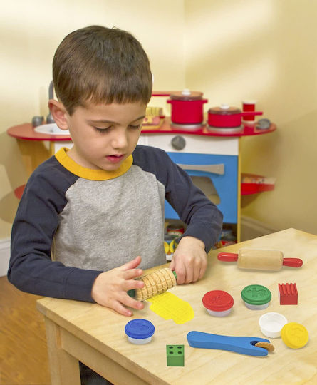 Melissa & Doug Spielset Modellierknete aus Knete mit 4 Farben für 3+ Jahre