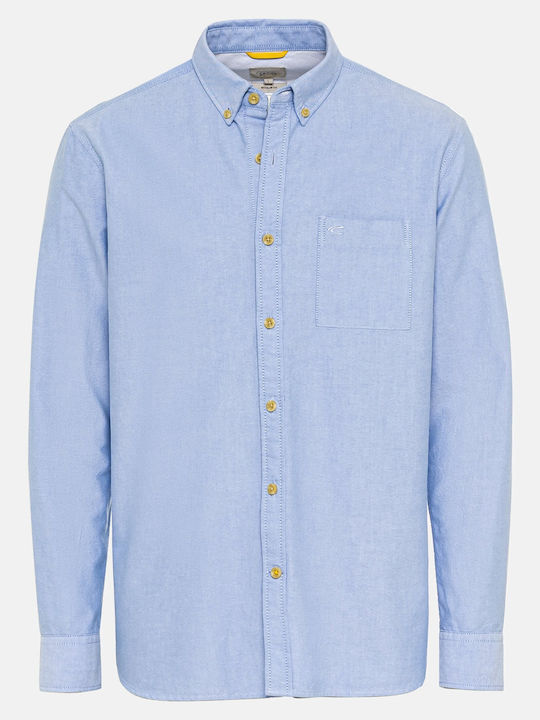 Langärmlig Hemd Hellblau