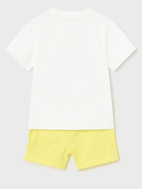 Kinder-Set mit Shorts Sommer 2Stück Weiß Surf