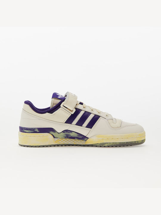 Forum 84 Bărbați Adidași White / Core Purple