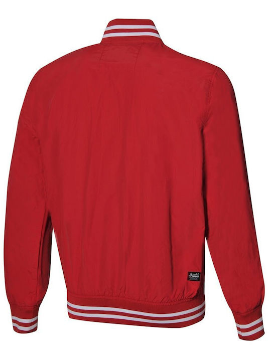 Basehit Herren Jacke Bomber Rot