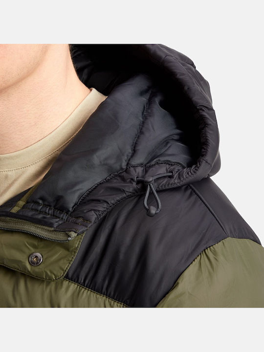 Terrilo Geacă de Iarnă Puffer Kaki