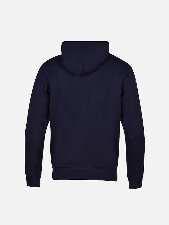 Champion Men's Sweatshirt Jacket with Hood Navy Blue