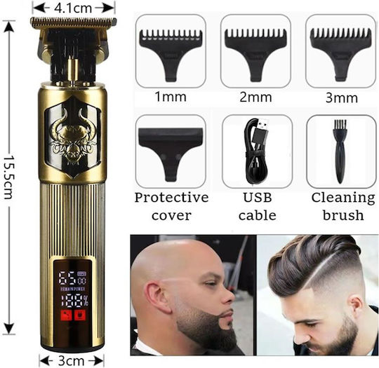 Andowl Rechargeable Hair Clipper Gold Q-TF10